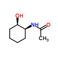 N-[(1S,2R)-2-Hydroxycyclohexyl]acetamide Structure