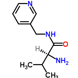 N-(3-Pyridinylmethyl)-L-valinamide结构式