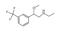 N-Ethyl-β-methoxy-3-(trifluoromethyl)phenethylamine Structure