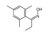 N-[1-(2,4,6-trimethylphenyl)propylidene]hydroxylamine Structure