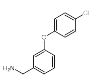 3-(4-氯苯氧基)-苄胺结构式