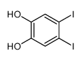 4,5-DIIODO-1,2-BENZENEDIOL Structure