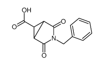 3-benzyl-2,4-dioxo-3-azabicyclo[3.1.0]hexane-6-carboxylic acid Structure