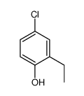 4-chloro-2-ethylphenol Structure