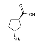 3-氨基环戊羧酸结构式