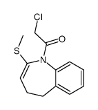 2-chloro-1-(2-methylsulfanyl-4,5-dihydro-1-benzazepin-1-yl)ethanone结构式