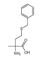 2-amino-4-(benzylsulfanyl)-2-methylbutanoic acid结构式