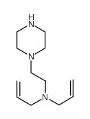 N-(2-piperazin-1-ylethyl)-N-prop-2-enylprop-2-en-1-amine Structure