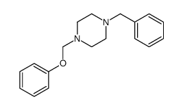 2-(4-苄基-1-哌嗪)甲氧基苯结构式