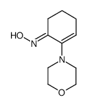 1-(N-MORPHOLINO)-6-OXIMINOCYCLOHEXENE结构式