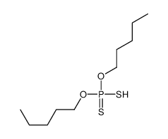 dipentoxy-sulfanyl-sulfanylidene-λ5-phosphane结构式