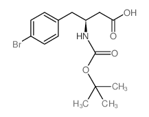 (S)-4-(4-溴苯基)-3-((叔丁氧羰基)氨基)丁酸图片