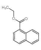 1-萘甲酸乙酯结构式