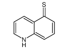 1H-quinoline-5-thione结构式