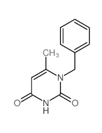 1-benzyl-6-methyl-pyrimidine-2,4-dione结构式