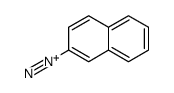 naphthalene-2-diazonium Structure