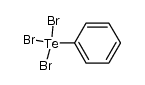 phenyltellurium(IV) tribromide Structure