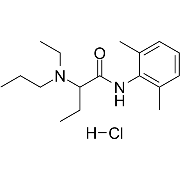 依替卡因-d9盐酸盐结构式