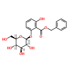 Benzyl 2-hydroxy-6-(β-glucosyloxy)benzoate picture