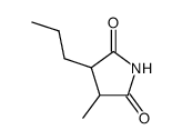 3-methyl-4-propyl-pyrrolidine-2,5-dione结构式