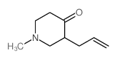 3-Allyl-1-methyl-4-piperidone Structure