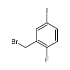 2-bromomethyl-1-fluoro-4-iodo-benzene图片