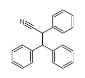 Benzenepropanenitrile, a,b-diphenyl- structure