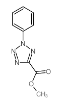 methyl 2-phenyltetrazole-5-carboxylate structure