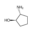 trans-2-Aminocyclopentanol Structure