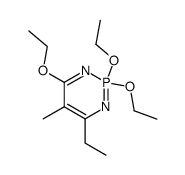 2,2,4-triethoxy-6-ethyl-5-methyl-2λ5-[1,3,2]diazaphosphinine Structure