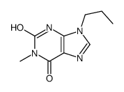 1-methyl-9-propyl-3H-purine-2,6-dione结构式