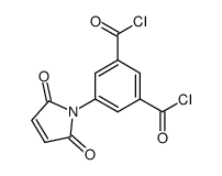 5-maleimidyl-isophthalic acid dichloride Structure