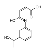 4-[3-(1-hydroxyethyl)anilino]-4-oxobut-2-enoic acid结构式