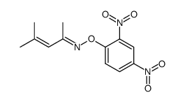 2-Methyl-2-penten-4-anti-ketoxim-2,4-dinitrophenylether Structure