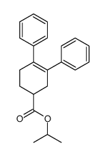 propan-2-yl 3,4-diphenylcyclohex-3-ene-1-carboxylate Structure