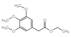 Benzeneacetic acid,3,4,5-trimethoxy-, ethyl ester Structure