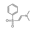 2-(benzenesulfonyl)-N,N-dimethylethenamine Structure