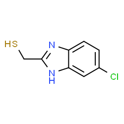 1H-Benzimidazole-2-methanethiol,5-chloro-(9CI) Structure