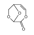 3,8,9-Trioxabicyclo4.2.1non-4-en-2-one structure