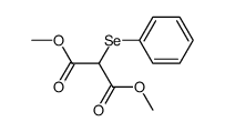 dimethyl 2-(phenylselanyl)propanedioate Structure