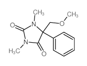 5-(methoxymethyl)-1,3-dimethyl-5-phenyl-imidazolidine-2,4-dione picture