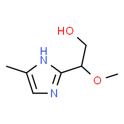 1H-Imidazole-2-ethanol,-bta--methoxy-4-methyl- (9CI) Structure