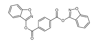 bis(1,2-benzoxazol-3-yl) benzene-1,4-dicarboxylate结构式