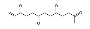 12-Tridecen-2,5,8,11-tetraon结构式