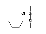 butyl-[chloro(dimethyl)silyl]-dimethylsilane结构式