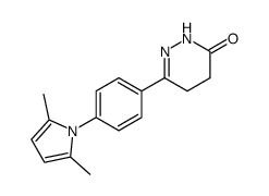 6-[4-(2,5-Dimethyl-pyrrol-1-yl)-phenyl]-4,5-dihydro-2H-pyridazin-3-one Structure