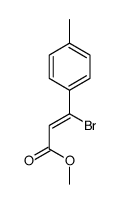 methyl 3-bromo-3-(4-methylphenyl)prop-2-enoate结构式