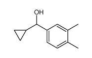 alpha-cyclopropyl-3,4-dimethylbenzyl alcohol Structure