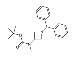 1-二苯甲基氮杂啶-3-基(甲基)氨基甲酸叔丁酯图片