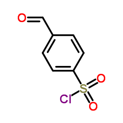 4-Formylbenzenesulfonyl chloride Structure